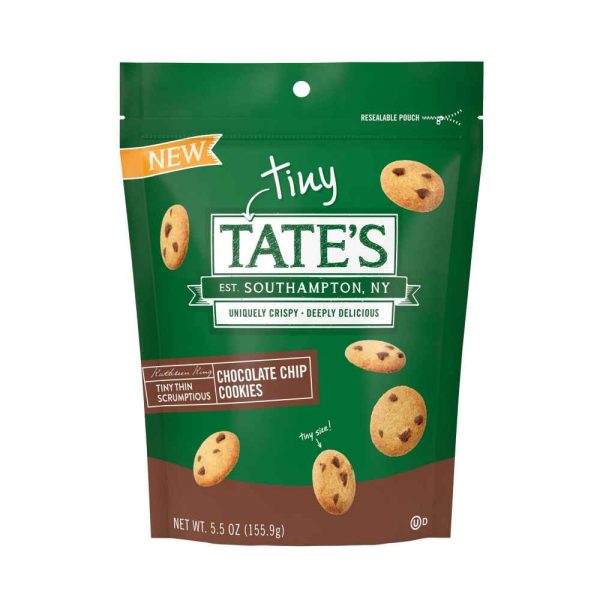 Tates Bake Shop Tiny Tate Chocolate Chip 5.5oz 6ct